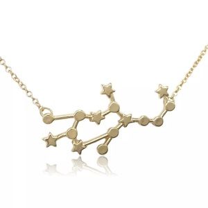 "Stella" Virgo Gold Necklace Delicate Starlight♑️
